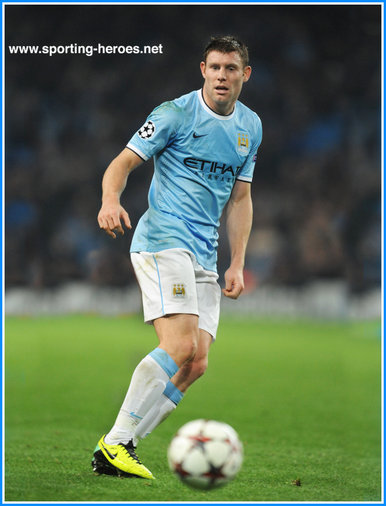 James Milner - Manchester City - 2013/14 Champions League matches.