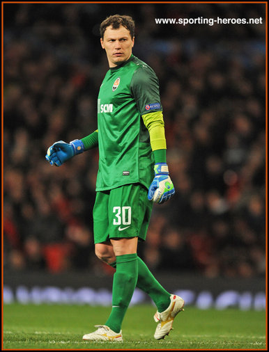 Andriy Pyatov - Shakhtar Donetsk - 2013/14 Champions League matches.