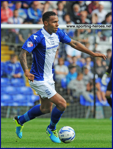 Kyle BARTLEY - Birmingham City - League Appearances