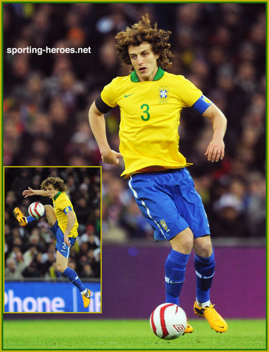 David Luiz - Brazil - International football matches for Brazil in 2013.