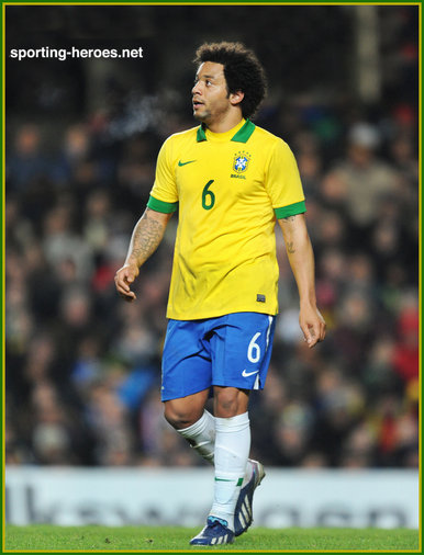 Marcelo - Brazil - International football matches for Brazil in 2013.