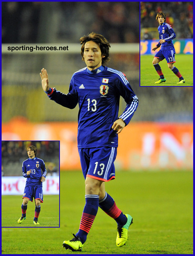 Hajime HOSOGAI - Japan - 2014 World Cup qualifying matches.