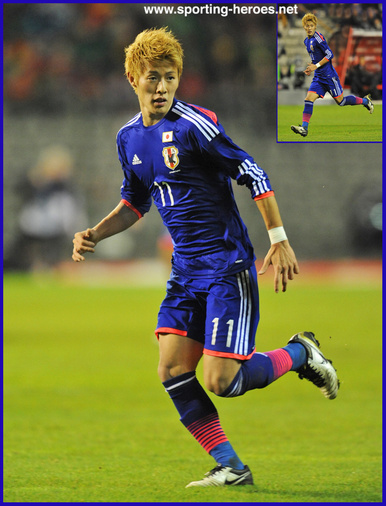Yoichiro KAKITANI - Japan - 2013 matches for Japan.
