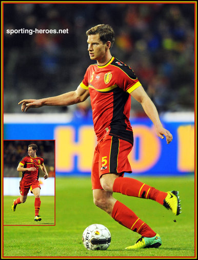 Jan Vertonghen - Belgium - 2014 World Cup Qualifying matches.