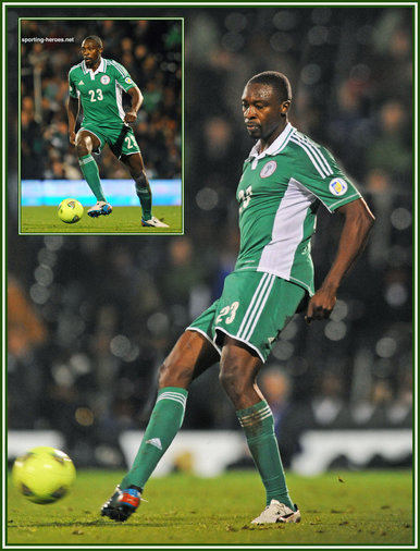 Shola Ameobi - Nigeria - 2014 World Cup play-off games against Ethiopia.