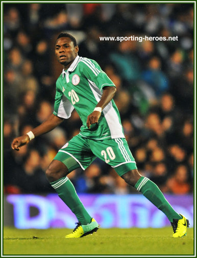 Francis BENJAMIN - Nigeria - 2014 World Cup play-off games against Ethiopia.