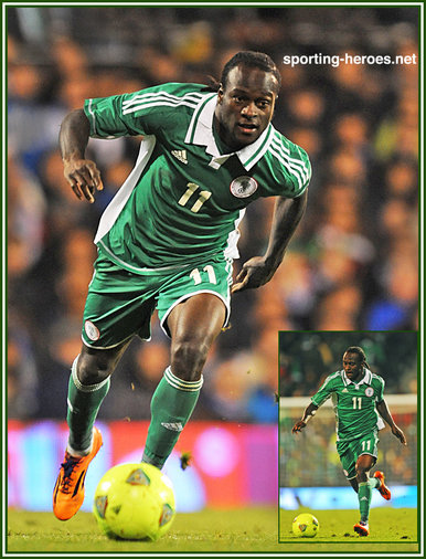 Victor Moses - Nigeria - 2014 World Cup play-off games against Ethiopia.