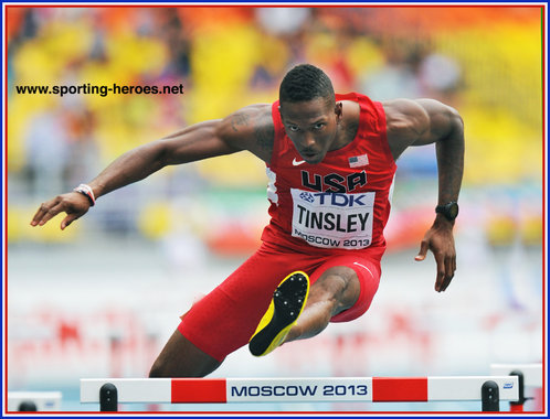 Michael TINSLEY - U.S.A. - Silver medal at 2013 World Championships in Moscow.