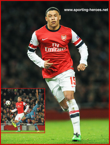 Alex OXLADE-CHAMBERLAIN - Arsenal FC - 2013/14 Champions League matches.
