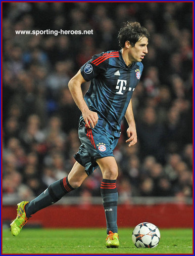 Javi MARTINEZ - Bayern Munchen - 2013/14 Champions League matches.