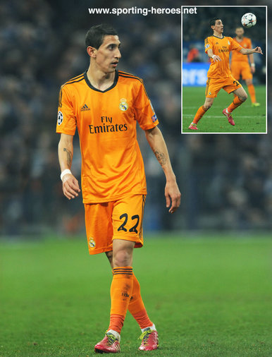 Angel Di Maria - Real Madrid - 2013/14 Champions League matches.