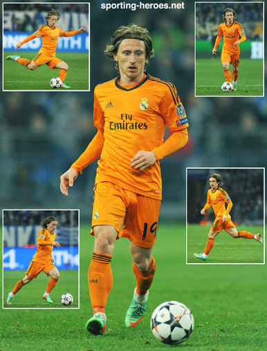 Luka Modric - Real Madrid - 2013/14 Champions League matches.