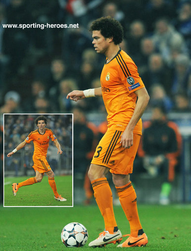 Pepe - Real Madrid - 2013/14 Champions League matches.