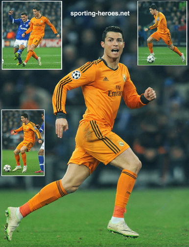 Cristiano Ronaldo - Real Madrid - 2013/14 Champions League matches.