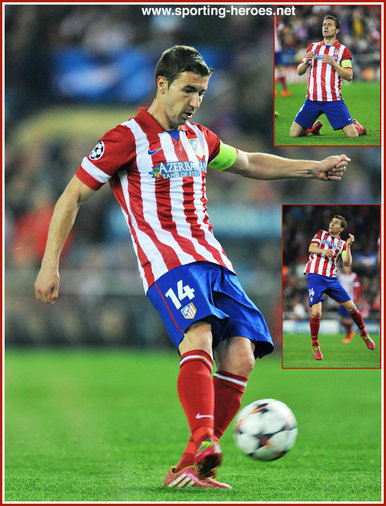 GABI - Atletico Madrid - 2013/14 Champions League matches.