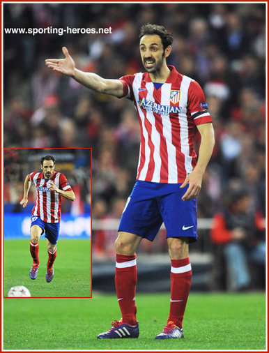 JUANFRAN - Atletico Madrid - 2013/14 Champions League matches.