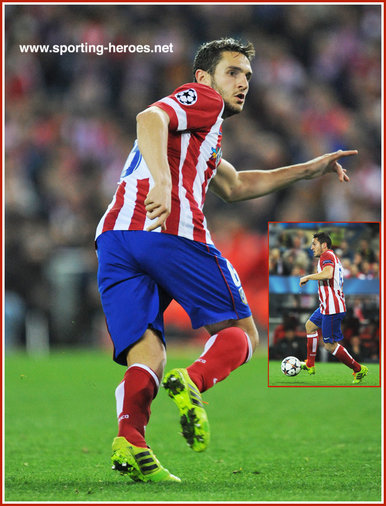 KOKE - Atletico Madrid - 2013/14 Champions League matches.