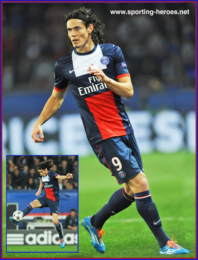 Edinson Cavani - Paris Saint-Germain - 2013/14 Champions League matches.