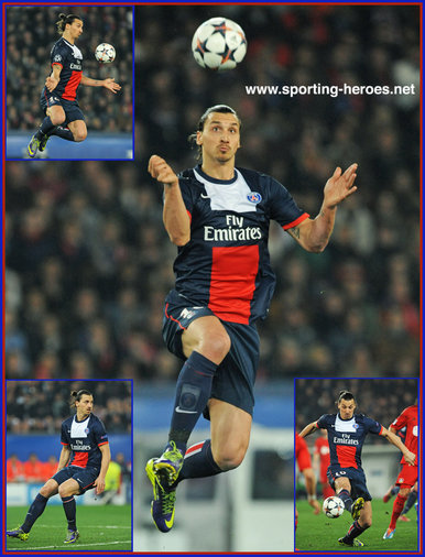 Zlatan Ibrahimovic - Paris Saint-Germain - 2013/14 Champions League matches.