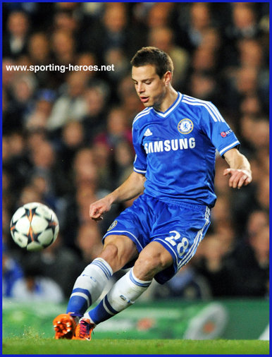 Cesar AZPILICUETA - Chelsea FC - 2013/14 Champions League matches.