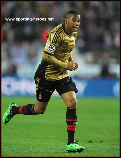 Robinho - Milan - 2013/14 Champions League matches.