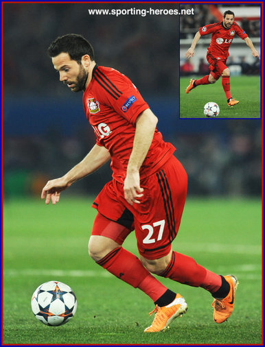 Gonzalo CASTRO - Bayer Leverkusen - 2013/14 Champions League matches.