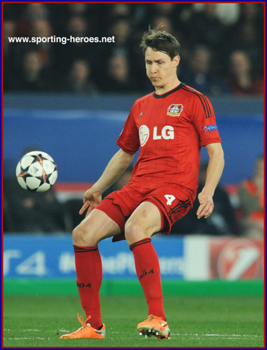 Philipp WOLLSCHEID - Bayer Leverkusen - 2013/14 Champions League matches.