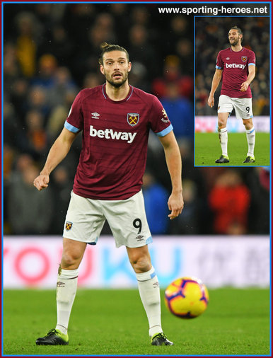 Andy Carroll - West Ham United - Premiership Appearances