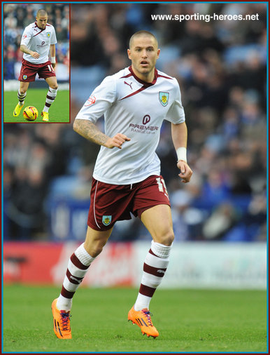 Michael Kightly - Burnley FC - League Appearances