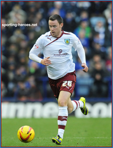 Keith Treacy - Burnley FC - League Appearances