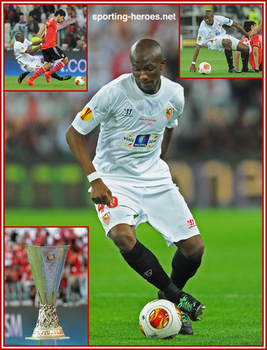 Stephane Mbia - Sevilla - 2014 Europa League Cup Final.