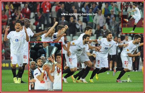 Nicolas Pareja - Sevilla - 2014 Europa League Cup Final.