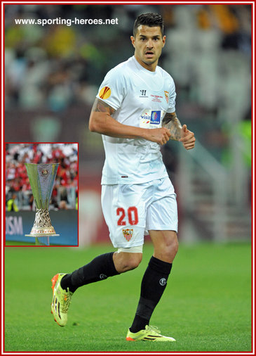 Victor "Vitolo" PEREZ - Sevilla - 2014 Europa Cup Final.