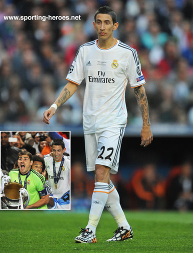 Angel Di Maria - Real Madrid - 2014 UEFA Champions League Final.