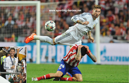 Sergio Ramos - Real Madrid - 2014 UEFA Champions League Final.