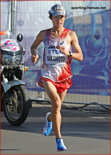 Kentaro NAKAMOTO - Japan - Fifth place in the marathon at 2013 World Championships.