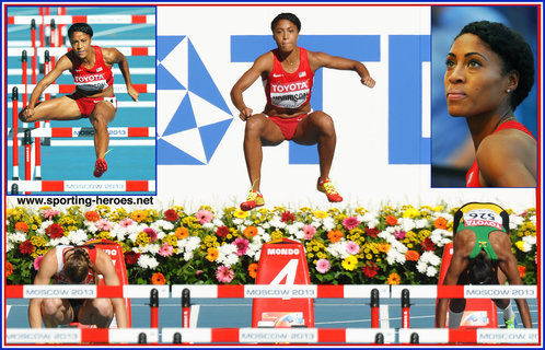 Queen HARRISON - U.S.A. - Fifth at 2013 World Athletics Championships 100mh.