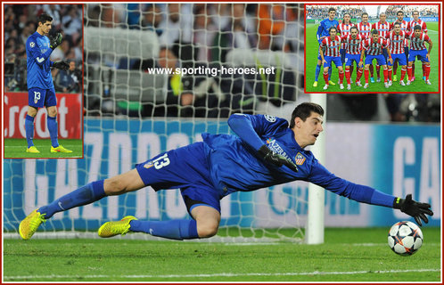 Thibaut COURTOIS - Atletico Madrid - 2014 UEFA Champions League Final.