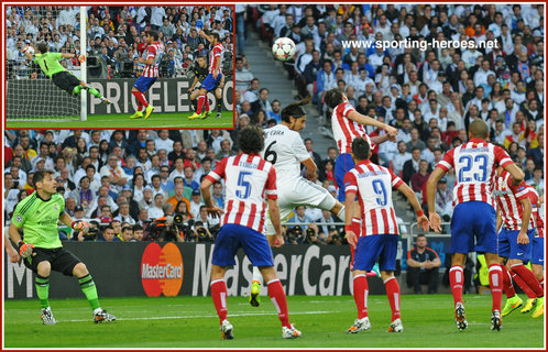 Diego Godin - Atletico Madrid - 2014 UEFA Champions League Final.