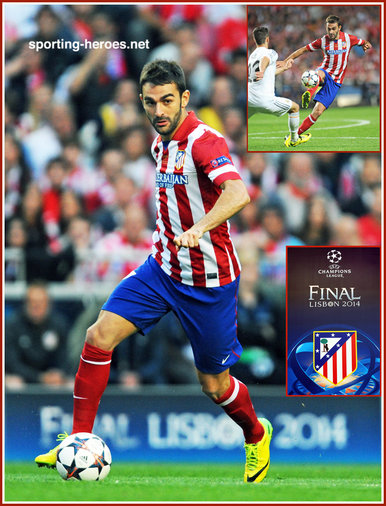 ADRIAN LOPEZ - Atletico Madrid - 2014 UEFA Champions League Final.