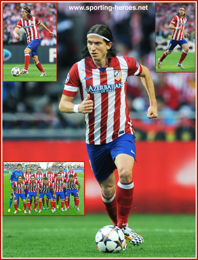 Filipe LUIS - Atletico Madrid - 2014 Champions League Final in Lisbon.