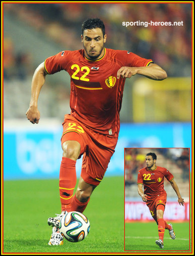 Nacer CHADLI - Belgium - 2014 World Cup Finals in Brazil.