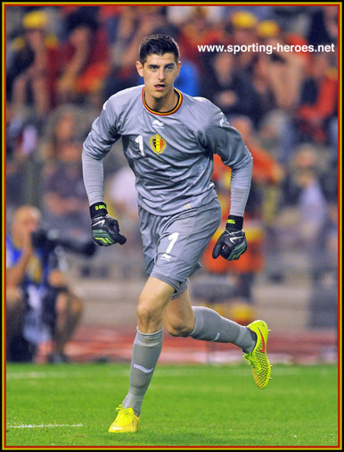 Thibaut COURTOIS - Belgium - 2014 World Cup Finals in Brazil.