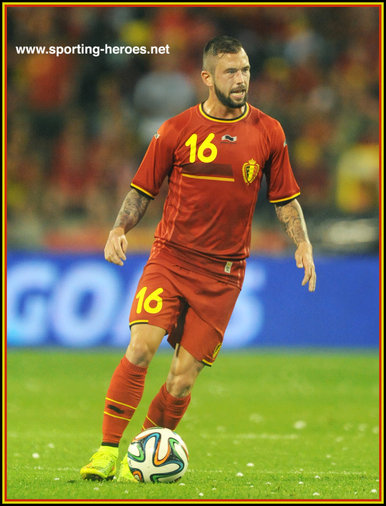 Steven Defour - Belgium - 2014 World Cup Finals in Brazil.