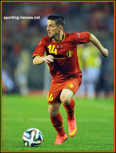 Dries MERTENS - Belgium - 2014 World Cup Finals in Brazil.