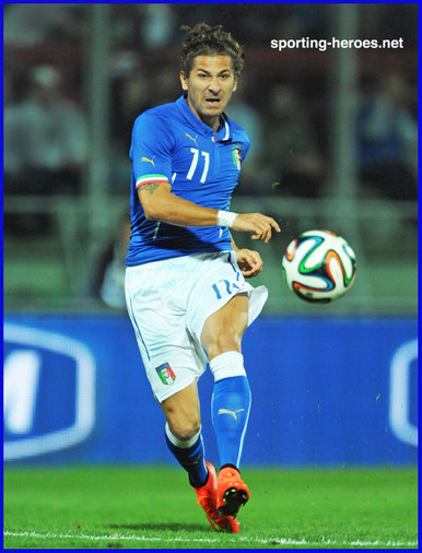 Alessio CERCI - Italian footballer - 2014 World Cup Finals in Brazil.