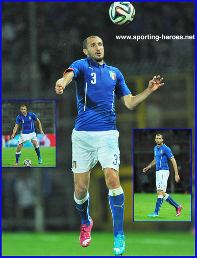 Giorgio Chiellini - Italian footballer - 2014 World Cup Finals in Brazil.