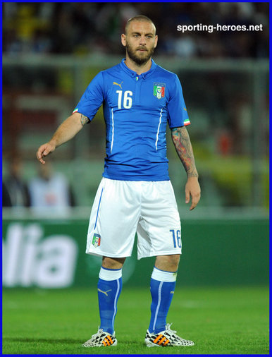 Daniele de Rossi - Italian footballer - 2014 World Cup Finals in Brazil.