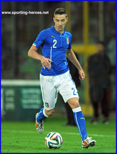 Mattia DE SCIGLIO - Italian footballer - 2014 World Cup Finals in Brazil.