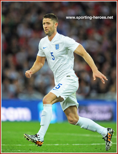Gary Cahill - England - 2014 World Cup Finals in Brazil.